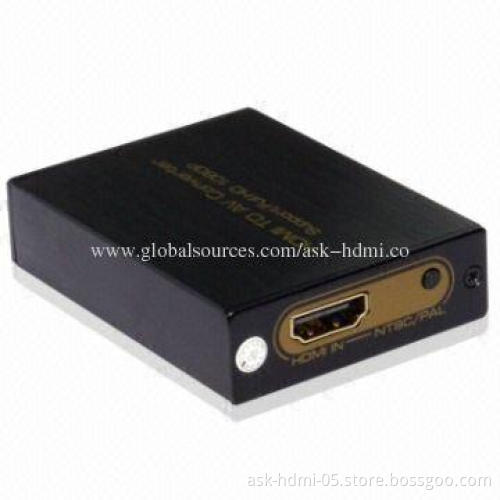 HDMI to CVBS + L/R Converter, 5V DC/1A Power Supply